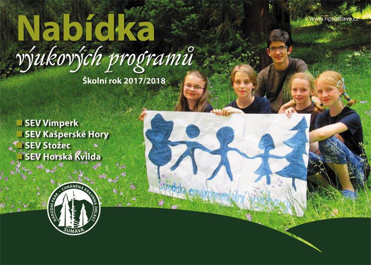 Nabídka výukových programů NP Šumava