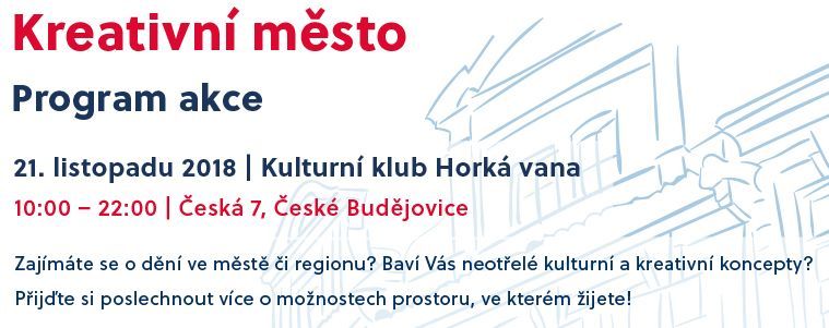obrázek: Jihočeský kraj zve na Kreativní město