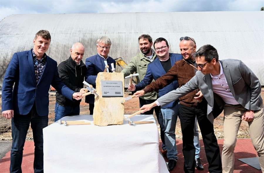 Písek zahájil stavbu nové sportovní haly s kapacitou 500 diváků