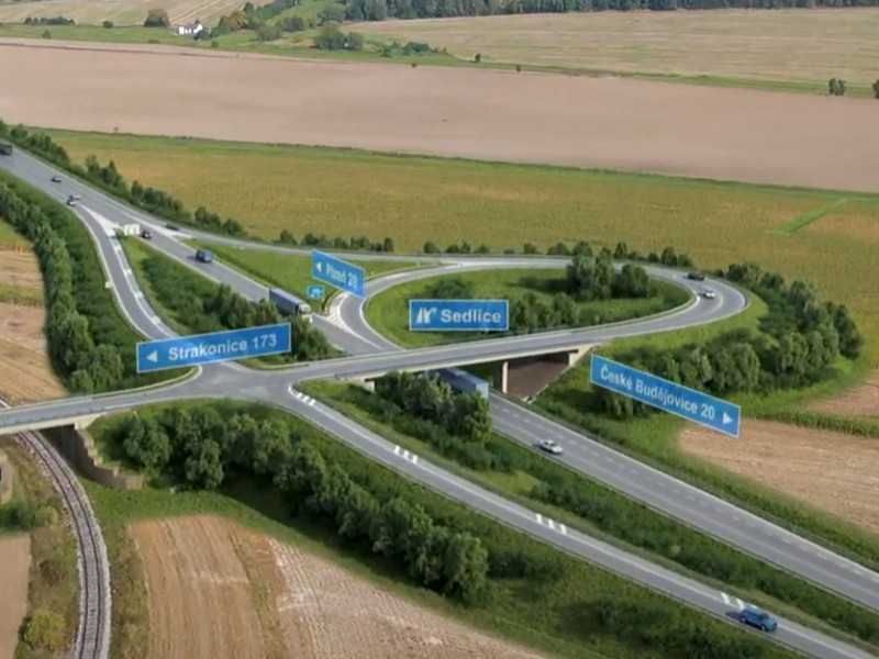 ŘSD zahajuje výběrové řízení na obchvat Sedlice–Hněvkov: 1,2 miliardy Kč