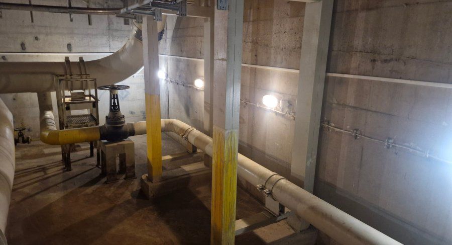 V Temelíně pokračuje rozsáhlá modernizace. Technici v podzemí mění stovky metrů bezpečnostního potrubí