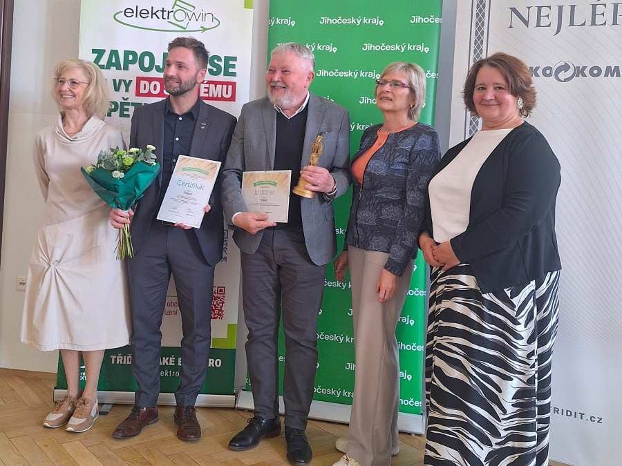 Elektrooskar 2026: Srubec, Třeboň a Prachatice oceněny za největší nárůst sběru elektroodpadu