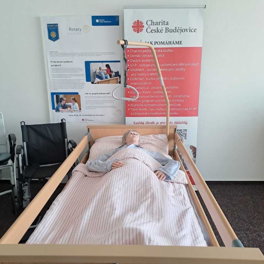 Podpora pečujícím rodinám: Charita České Budějovice otevírá výukový pokoj