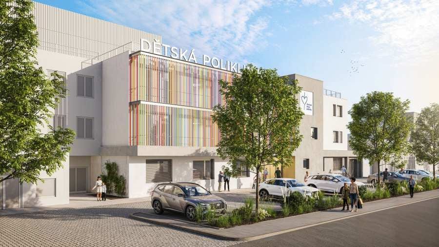 Kněžskodvorská se mění. Vzniká Jihočeská dětská poliklinika