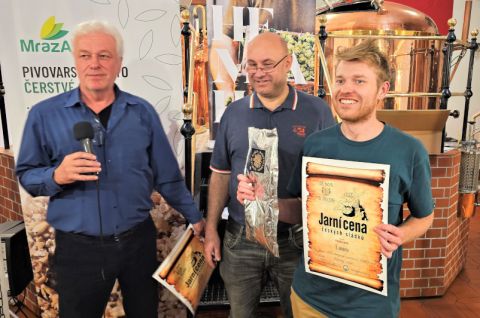 Školní pivovar z Veselí zvítězil na Jarní ceně sládků