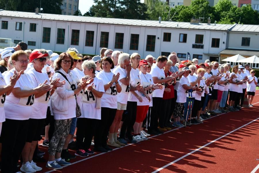 Sportovní hry seniorů v Českých Budějovicích přilákaly rekordní počet účastníků z celého Jihočeského kraje
