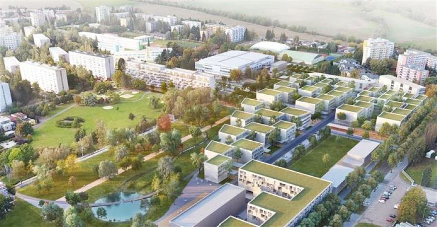 Tábor: město chystá nové bezplatné parkoviště u zimního stadionu za 65 milionů