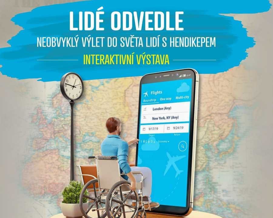 Lidé odvedle – interaktivní výstava o každodenních bariérách