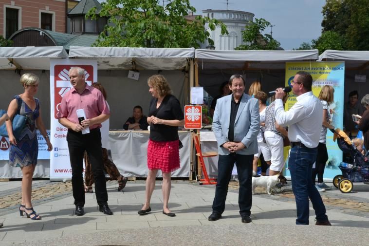 obrázek: Na Masarykově náměstí se představili poskytovatelé sociálních služeb