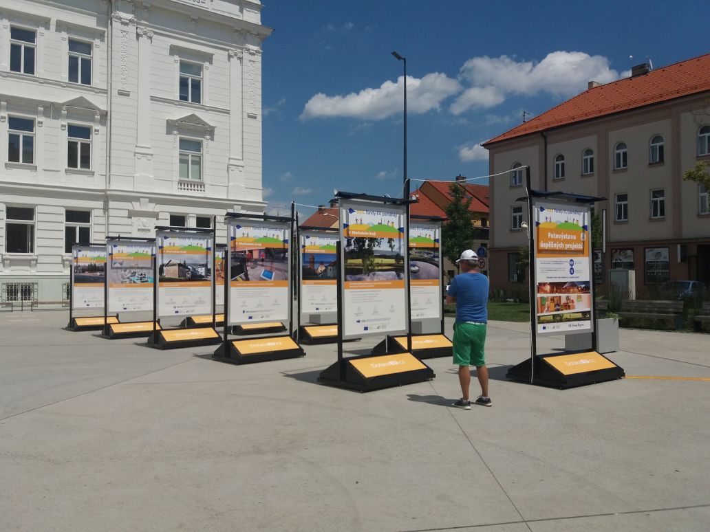 obrázek: Úspěšné projekty podpořené z evropských fondů představuje fotovýstava v Táboře