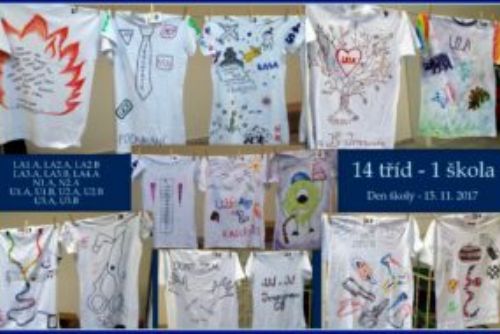 obrázek:Den školy – 15. 11. 2017 – akce „Trička“