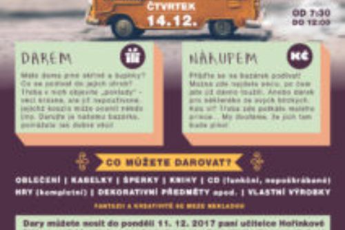 obrázek:Dobročinný bazárek 14.12. 2017