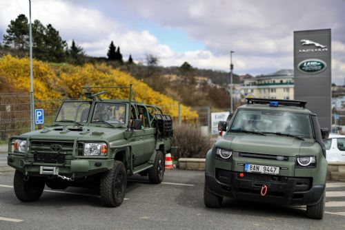 Foto: Plzeňská společnost Dajbych postavila nový prototyp vozu určený policejním a armádním jednotkám