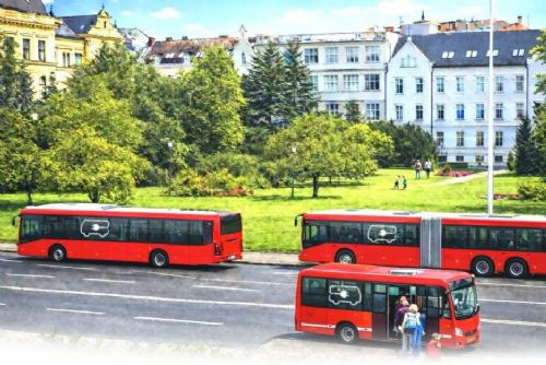 obrázek:Budějovická MHD posiluje flotilu: 27 nových elektrobusů do roku 2028