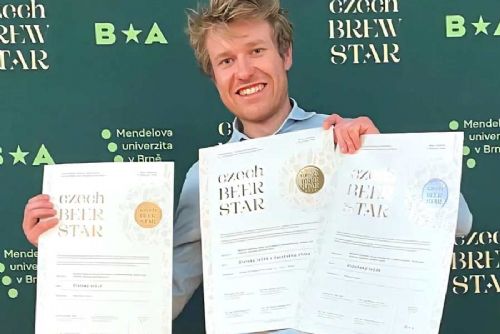 obrázek:Veselští studenti získali medaile za školní piva na soutěžích v Litoměřicích i Brně
