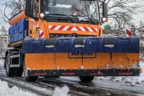 obrázek:Jihočeské silnice: výrazný nárůst spotřeby materiálu na zimní údržbu