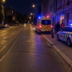 Na Slovanech našli v bytě mrtvého muže. Policie prověřuje pravděpodobnou sebevraždu střelnou zbraní