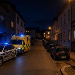 Noční hádka v Klatovech kvůli hluku skončila pobodáním, zraněného vezli do Plzně