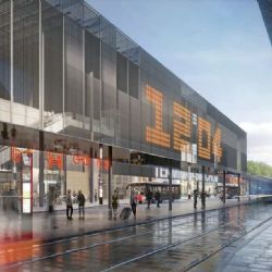 Přestavba uzlu Praha-Smíchov pokračuje. Terminál propojí vlaky, metro i autobusy