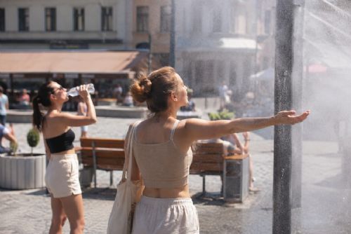 obrázek:V Českých Budějovicích padl historický teplotní rekord. Naměřili 39,9 °C, nejvíce za 142 let měření