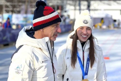 obrázek:Zuzana Maděrová přivezla olympijské zlato do Českých Budějovic