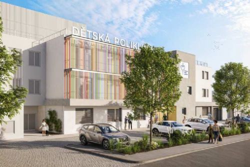 obrázek:Kněžskodvorská se mění. Vzniká Jihočeská dětská poliklinika