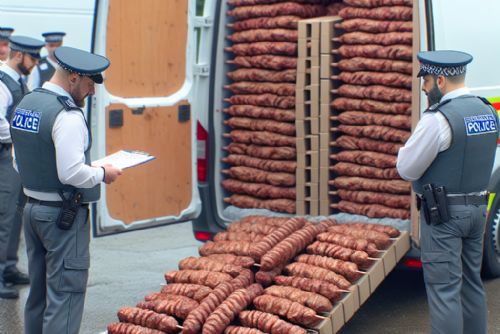 Foto: Kontrola odhalila rozmrazený kebab o hmotnosti 2029 kg