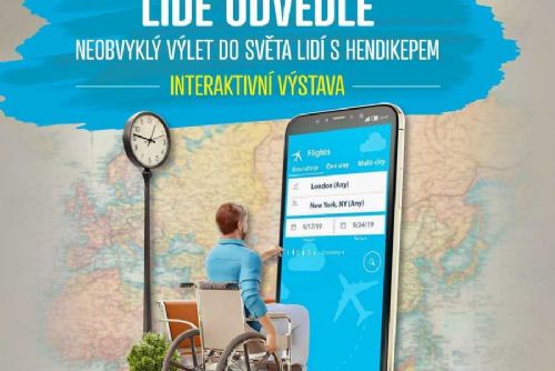 obrázek:Lidé odvedle – interaktivní výstava o každodenních bariérách
