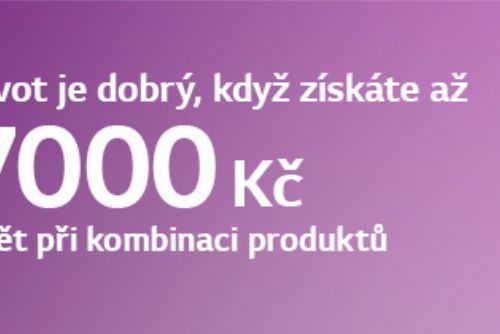 Foto: ElektroEfekt.cz vám nabízí až 7000 Kč zpět při zakoupení kombinace produktů LG