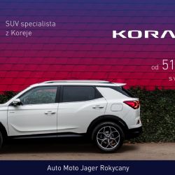 Pořiďte si nové SUV SsangYong KORANDO STYLE+ za bezkonkurenční cenu a s výbavou zdarma!